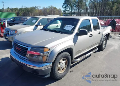 2005 GMC Canyon Sle from USA, damaged, VIN 1GTCS136358134233
